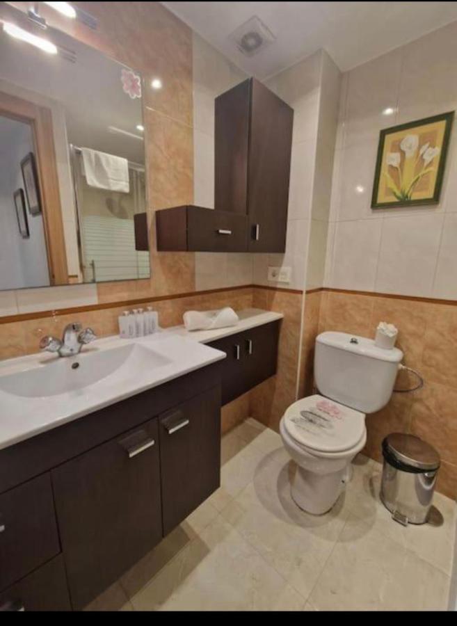 Apartamento Con Terraza Y Parking Gijón Zimmer foto
