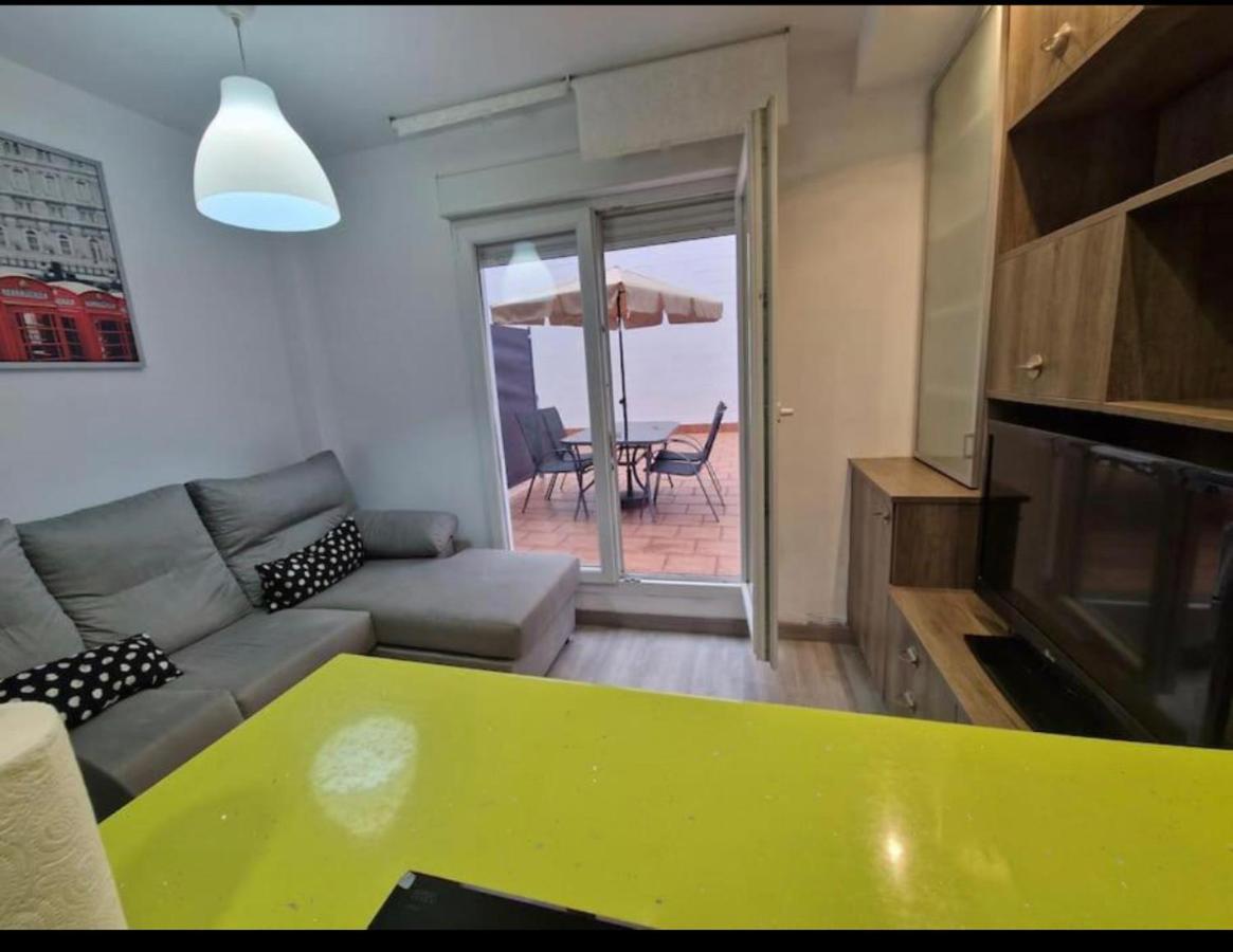 Apartamento Con Terraza Y Parking Gijón Zimmer foto